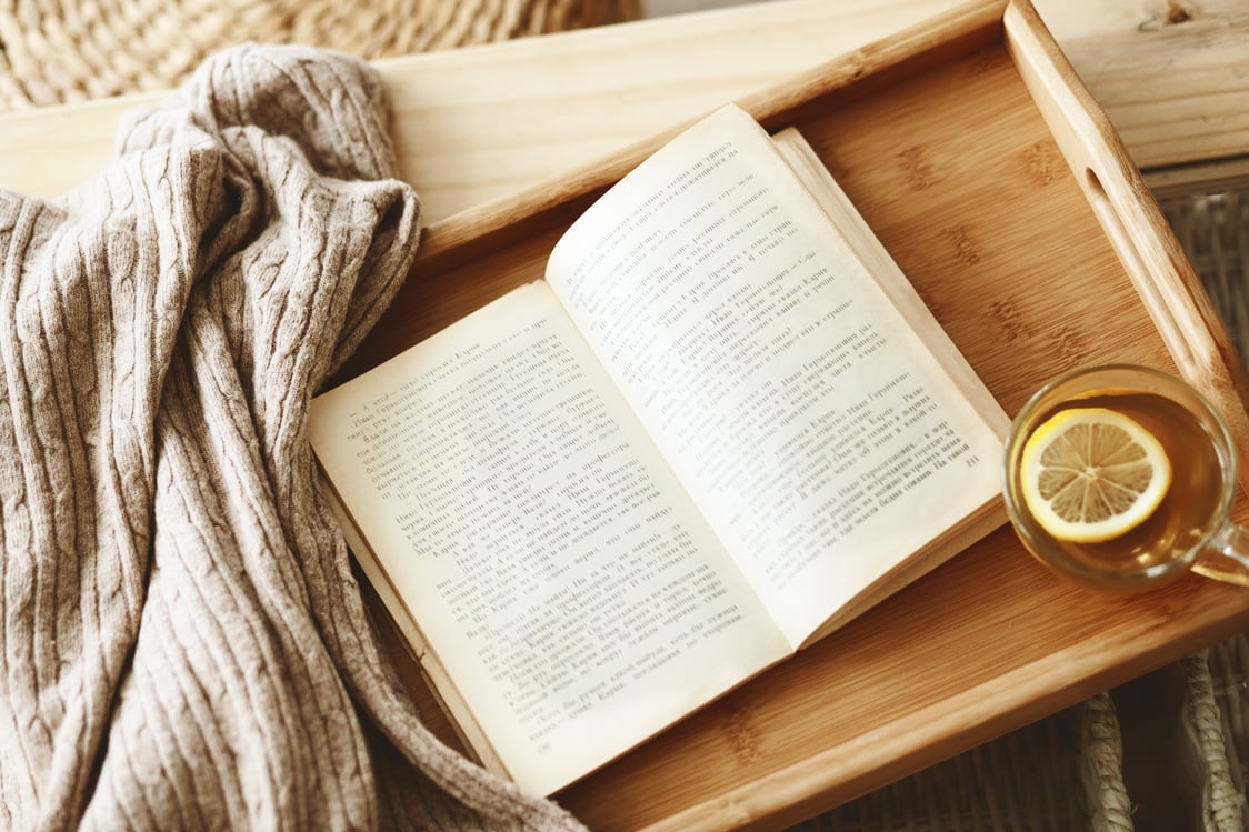 Book and Sweater